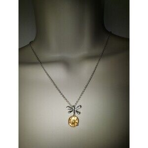 Dragonfly Dance Necklace Avon Orange 2012 Discontinued  NIB